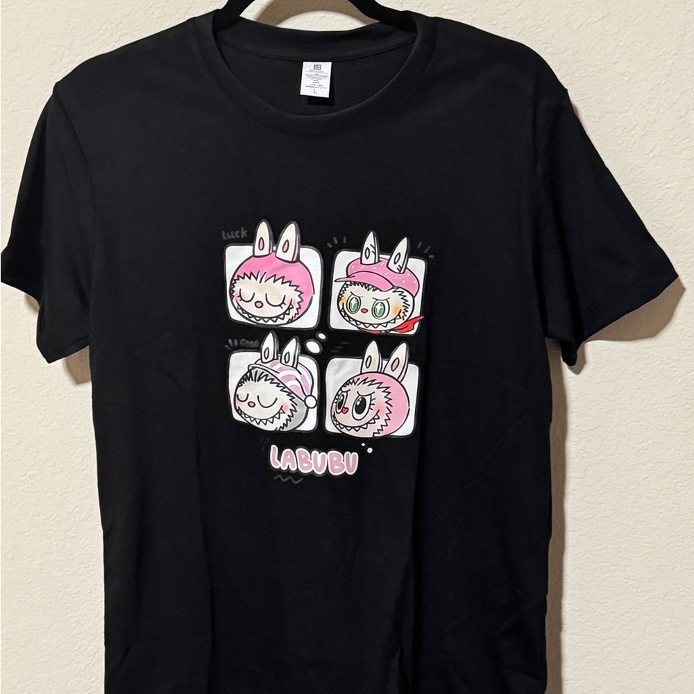Graphic Tee with Cartoon Print